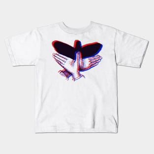 3D Shadow Puppet - BIRD Kids T-Shirt